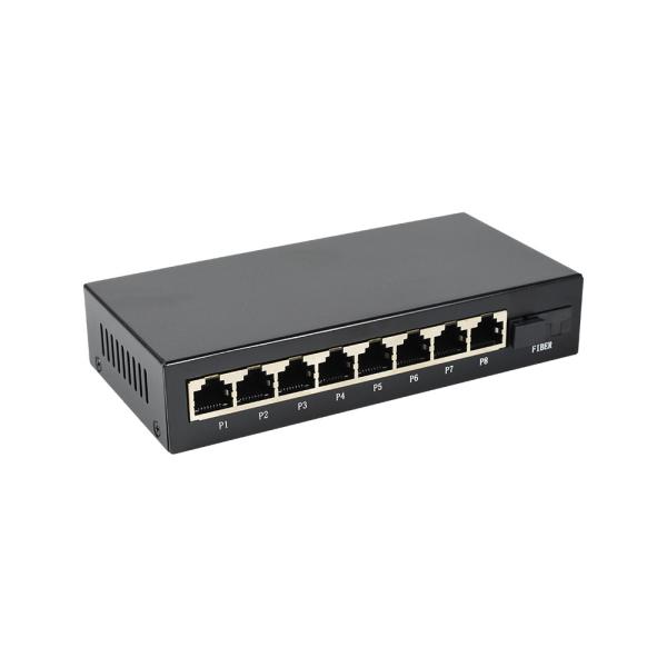 8 Port Ethernet Switch 10/100/1000M RJ45 LAN Network Switch 20KM 1SC Fiber Port
