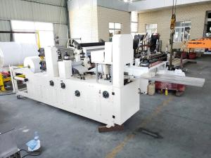 Wholesale Automatic Napkin Paper Serviette Quarter Folding Machine With Color Printing For Sale from china suppliers