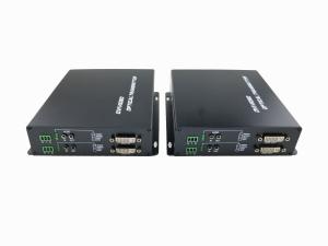 Wholesale CE, RoHS Compliant 1080P/60Hz DVI to Fiber Video Converter over Single Mode Single Fiber with LC(SFP ) Fiber Port from china suppliers