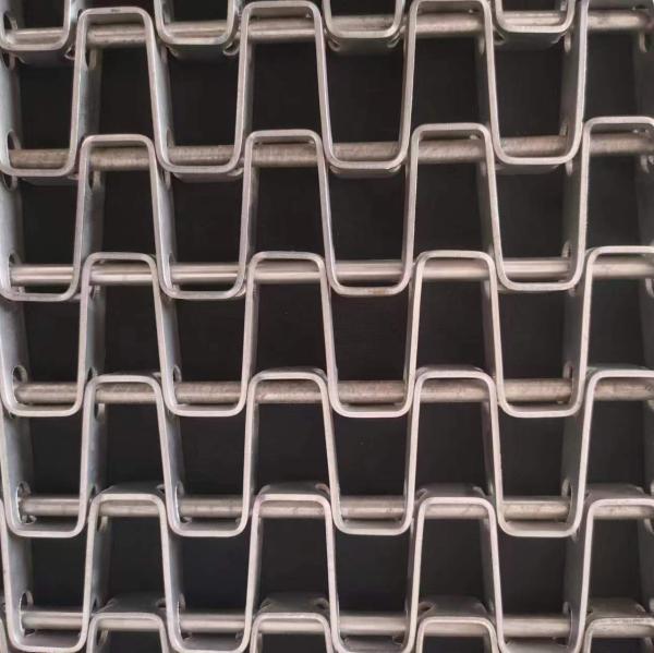 Horseshoe Wire Conveyer Belt Stainless Steel Chain Spiral Great Wall Wire Mesh