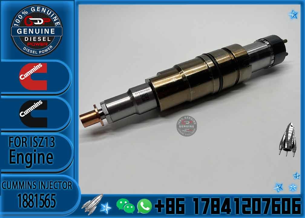 High quality Diesel Common Rail Fuel Injector 1881565 Compatible For ISX SCANIAXPI DC9 DC13 DC16 Engine