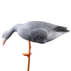 Wholesale Grey Color Hunting Foam Goose Decoys XPE Russian Goose 3D Type 3 - Resting Standing And Eating from china suppliers