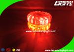 Rechargeable Amber Led Road Flares Emergency Disc , Super Bright Durable