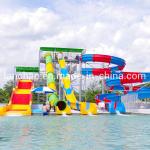 Fiberglass Body Amusement Park Water Slide Pipe For Amusement Water Park