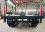 Hydraulic Motor Rubber Track Chassis Rubber Track Base For Crawler Vehicles