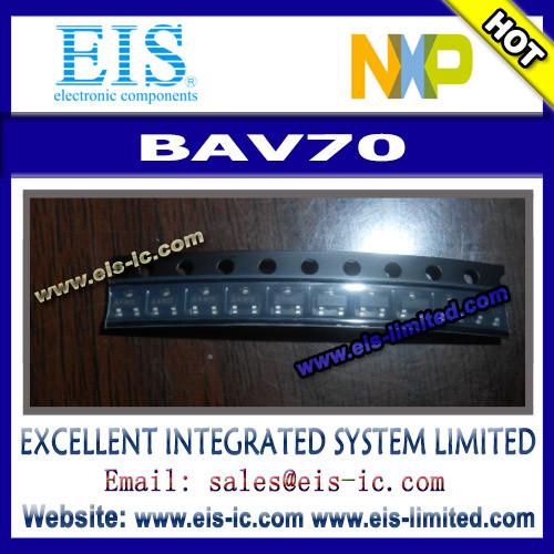 BAV70 - NXP Semiconductors - DIODE ARRAY 100V 215MA TO236AB - Email: sales009