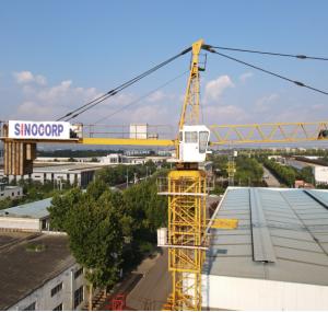 Wholesale Mini Size Construction Equipment Hammerhead 6 Tons Tower Crane On Chassis from china suppliers