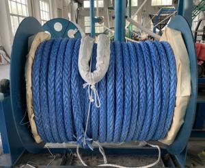 30mmx220m Blue Uhmwpe Rope 12 Strand Marine Braided Spectra Cord