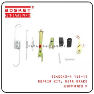 China 2240043-R 145-11 2240043R 14511 4X2 Isuzu D-MAX Parts Rear Brake Kit on sale