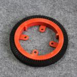 Stenter Machine Parts Krantz Finishing Machine K10 Type Brush Wheel Red Plastic