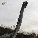 Theme Park 12M Animatronic Brontosaurus Life Size Animatronic Dinosaur Realistic