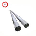 Pvc Gear Screw Shaft For Plastic Twin Screw Extruder Involute Inner Spline Type