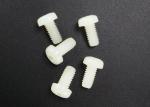 White Nylon Screws M2 Machine Round Head Plastic Micro Fastener