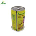 Beverage Tin Can Vintage Beverage Tin Can Cold Coffee Tin One Pound CMYK Offset