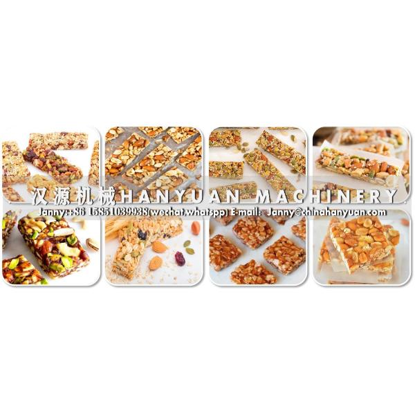 Cube Nut Bar Cutting Machine 300-500kg/H Protein Bar Manufacturing Equipment