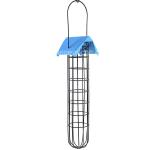 1.6 Gallon Tube Hanging Wild Bird Feeder Squirrel Resistant Metal Material