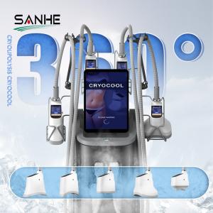 Wholesale 360 Degree Cooling 5 Handles Cryo Lipolysis Cryolipolyse Equipment 4 Handle Fat Freezing Machine from china suppliers