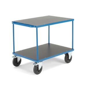 Wholesale 350KGS Trolley Table With Wheels Metal Utility Cart Metal Fab Products from china suppliers