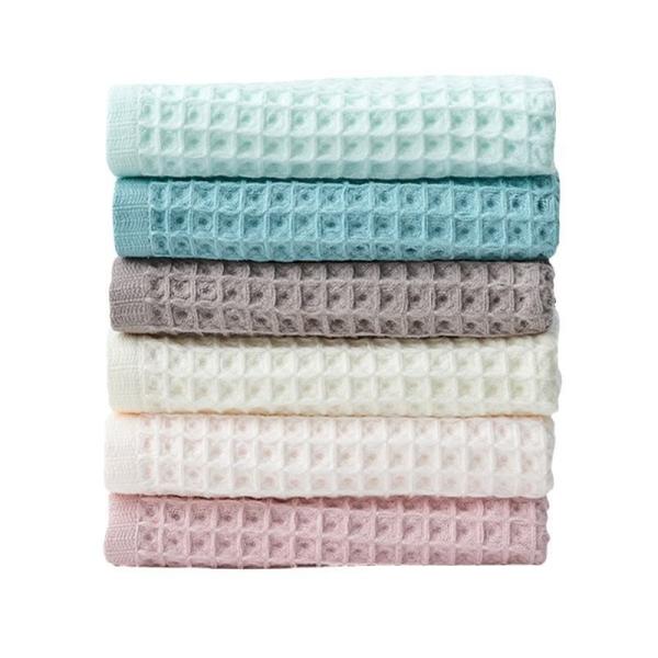 30*34cm Reusable Waffle Weave Kitchen Towels 100% Cotton Dish for Your Cleaning