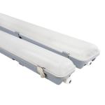 Energy Saving Commercial LED Waterproof Light 130lm/W Aluminum Alloy PC Material