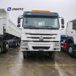 Sinotruk Howo Benz White Dump Truck 50T 12 wheels Right Hand Drive New Model