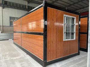 Wholesale 100% Ready Made Good Quality Steel Folding Container House With Electricity And Insulation Preinstalled from china suppliers