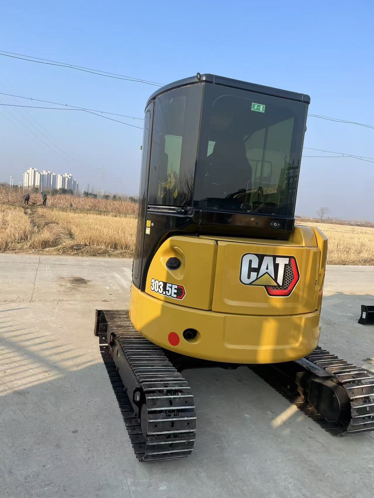 Original Used Cat 303 Mini Excavator 3 Ton Small Digger In Stock