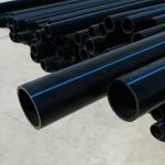 160 200mm Water Supply HDPE Pipe Hot Melt Engineering Poly Water Service Pipe