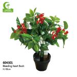 40cm Landing Artificial Potted Plant Garden Ornament Evergreen Bleeding Heart
