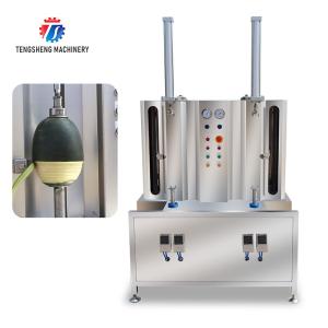 Wholesale 1.5KW 300KG Double head single knife peeling machine automatic stainless steel peeling machine from china suppliers