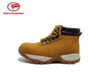 Nubuck Soft Sole Industrial Safety Footwear EVA With Round Cotton Lace Sport