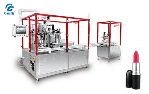 Wholesale Silicone lipstick filling machine for 1300pcs per hour with Euro Standard Aluminum profile column from china suppliers