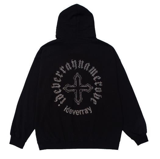 Small Quantity Garment Manufacturer Rhinestone Men'S Loose Casual Long Sleeved