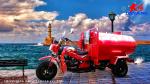 DAYANG African hot 250cc water tank tricycle with iron cabin and water-cooling