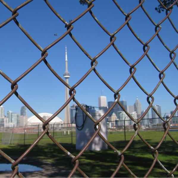 High Quality garden iron galvanized chain link fence, trellis for sale wire