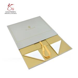 Wholesale Matte Lamination Foldable Cosmetic Gift Box Packaging With Double Side Tape 350gsm from china suppliers