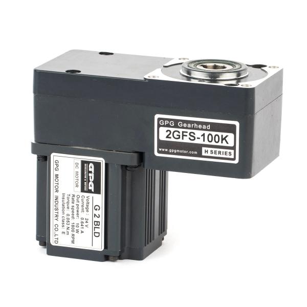 IP44 Rated AC Gear Motor With 1400-1700rpm Input Speed And 100MΩ Min Insulation