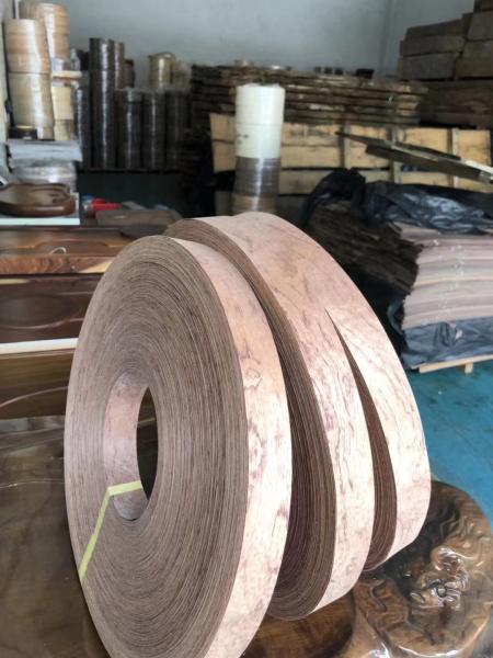 Customized Edge Sealing Strip Natural Veneer Black Walnut White Oak Leather