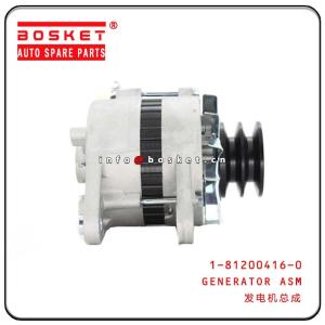 Wholesale 1-81200416-0 1812004160 24V 50A Generator Assembly For ISUZU FVR34 6HK1 6HH1 from china suppliers