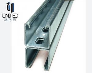 Wholesale Corrosion Resistant Steel C Channel Strut Metal Channel for Structural Support from china suppliers