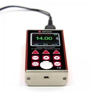 Wholesale Adjustable Backlight Steel Thickness Gauge With Internal Bluetooth Module MT660 from china suppliers