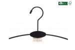Betterall Heavy Duty Non Slip Laundry Usage Black Color PVC Metal Shirt Hanger