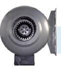 Wholesale 4 Inch Circular In Line Duct Fan With Industrial Ventilation Fan Hydroponic Plants from china suppliers