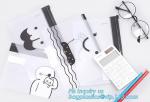 Slider zipper Clear pvc bag for package Vinyl transparent pvc bag cosmetic