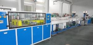 Wholesale Automatic PVC Plastic Pipe Extrusion Line Twin Screw Extruder CE / ISO9001 from china suppliers
