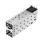 LINK-PP LP21AC02001 SFP 2x1 Cage Connector Press-Fit Through Hole, Right Angle