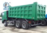 High Power 6 Wheel Dump Truck / Energy Saving Heavy Duty Dump Trailer