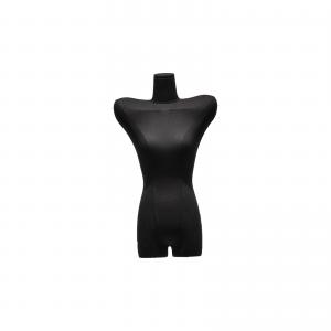 China Elegant Female Half Body Mannequin With Raised Shoulders And Wooden Arms on sale