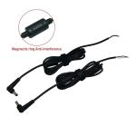 CUSTOM 90 Degree Right Angel DC Barrel Jack Male Female to Open Pigtail DC Power