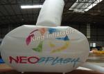 210D Nylon 10*5m White Unsealed Inflatable Arches For Event Or Advertising